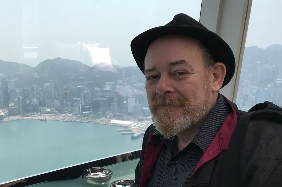 David Carey pictured before he was diagnosed with cancer