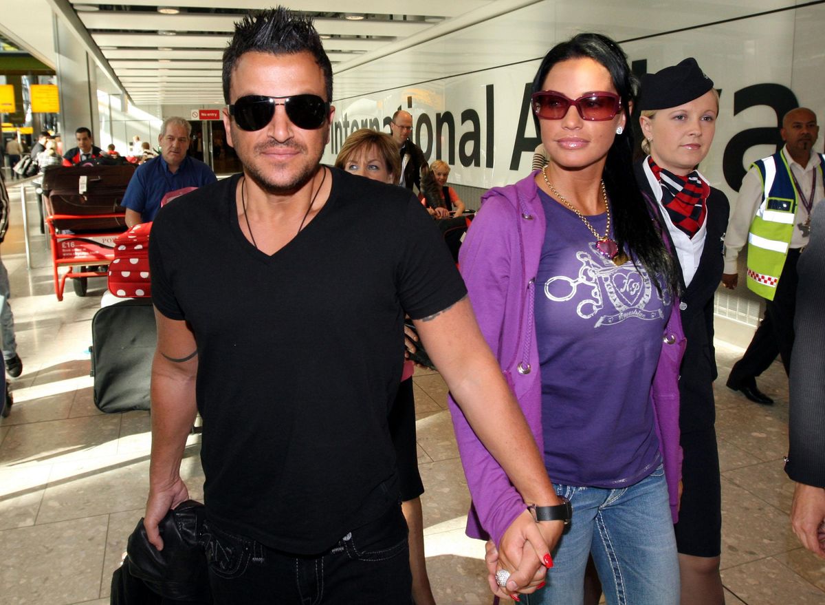 Katie has said that she has only been in love three times, one of which was with first husband Peter Andre
