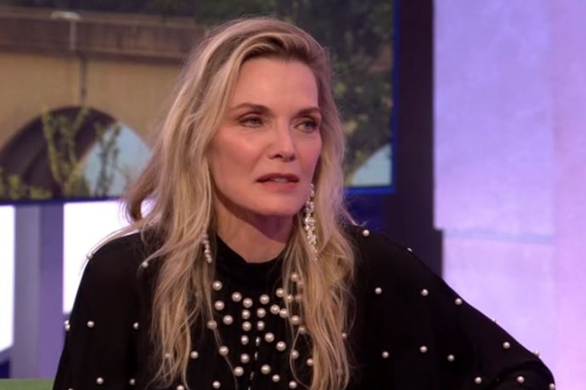 Michelle Pfeiffer appeared on The One Show