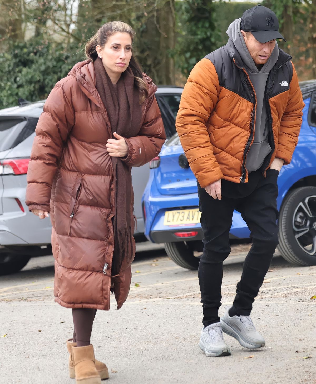 Stacey Solomon and Joe Swash were seen walking together