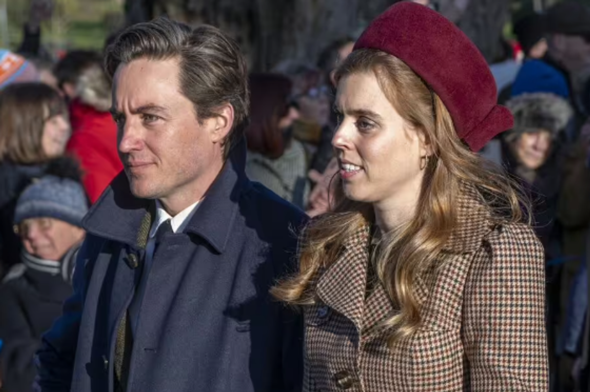 Princess Beatrice and her husband Edoardo Mapelli Mozzi
