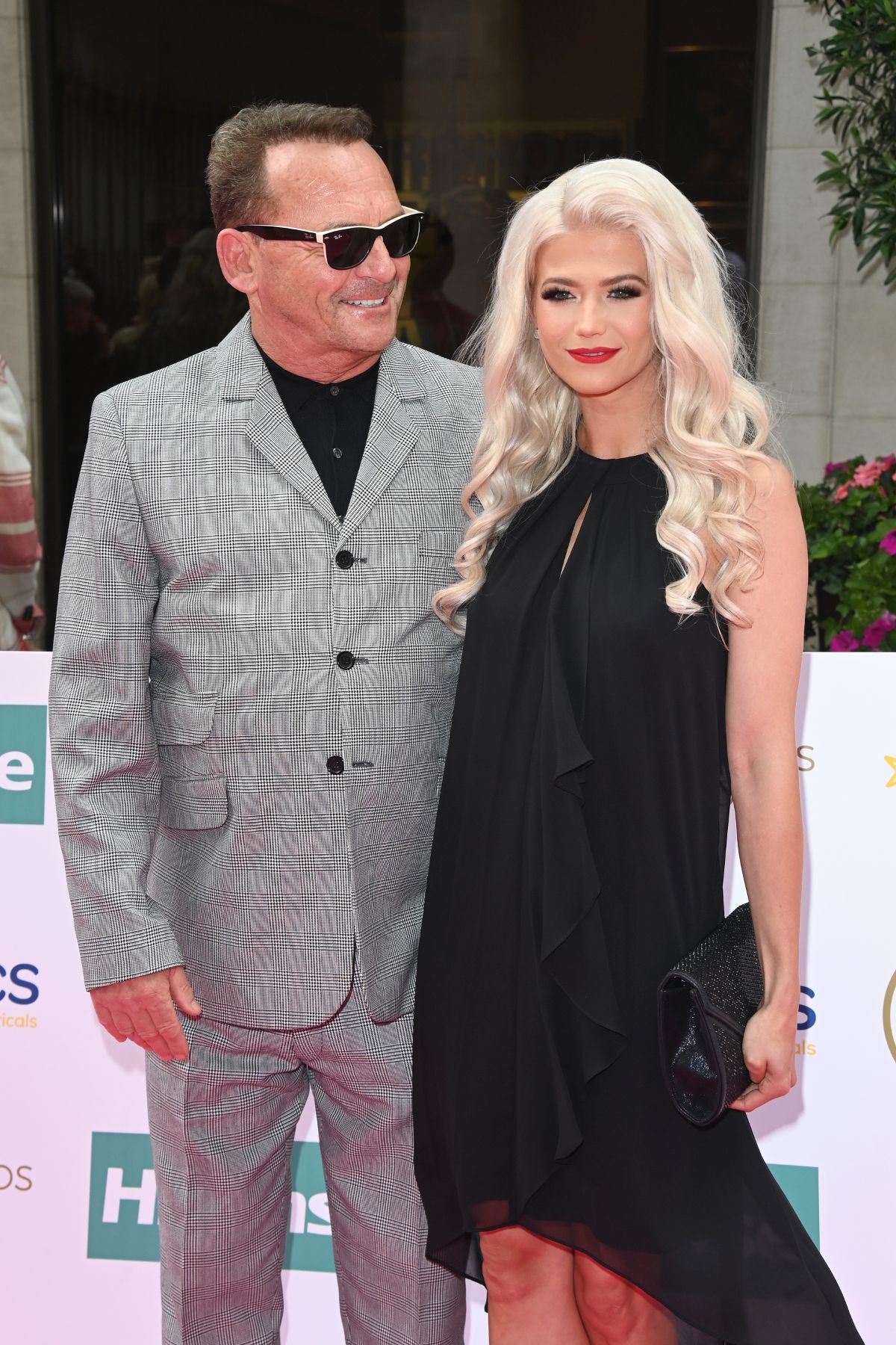 Perry Fenwick with former EastEnders co-star Danielle Harold