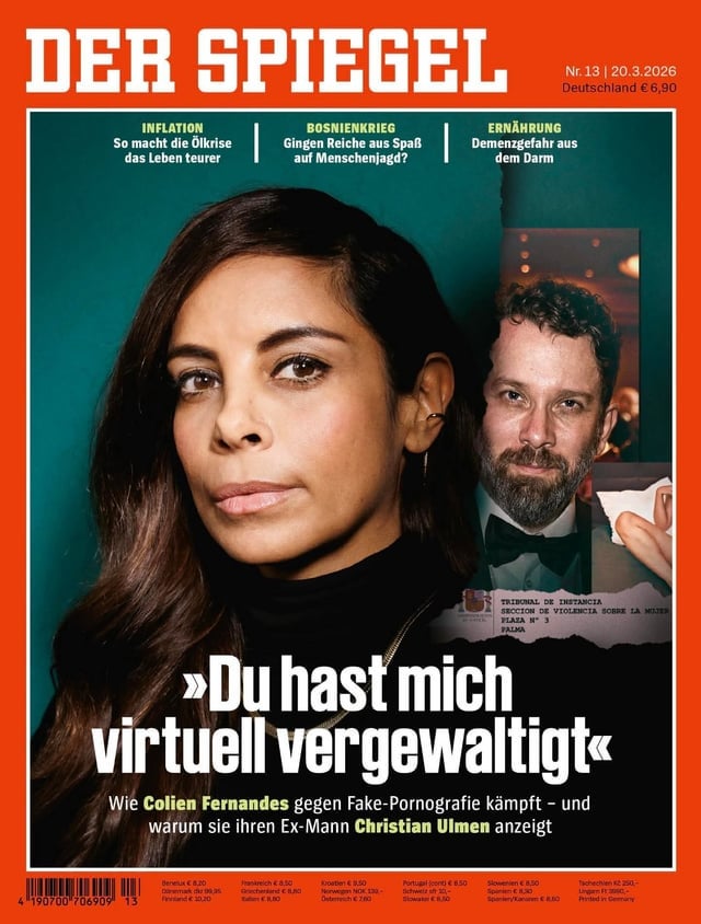 "You raped me virtually": German actor Christian Ulmen accused of distributing deepfake pornography of his ex wife Collien Fernandes