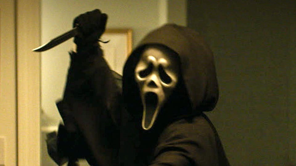 Ghostface in "Scream 7."