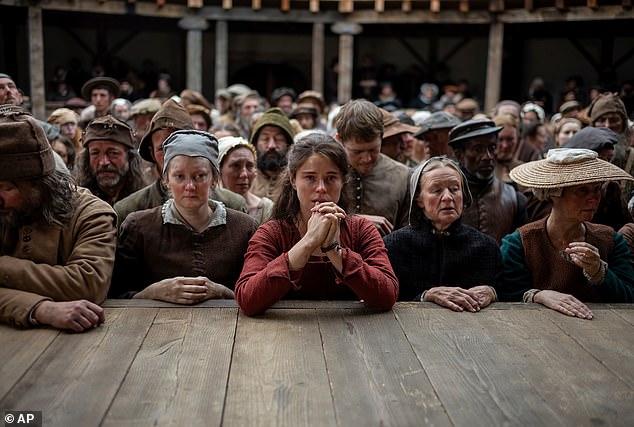 The Outstanding Performance by a Female Actor in a Leading Role category features Jessie for Hamnet (pictured)