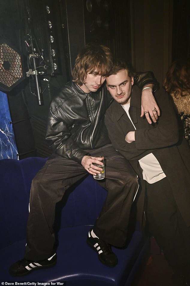 A party-goer claimed Noel's nephew Gene (pictured left) wanted to carry the night on but was told by staff the bar had closed