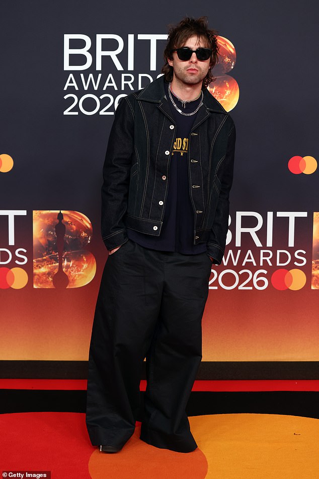 Noel's nephew Lennon was also at the BRITs, which came to Manchester for the first time on Saturday