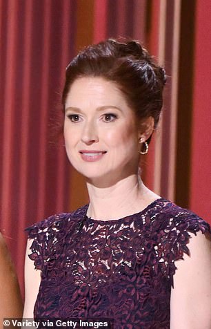 Ellie joked 'you didn't plan a season around a pregnancy,' with Mindy adding: 'Yeah, you gave birth on camera and then named the baby after a grip'