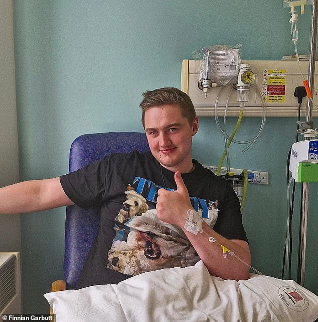 Hope Street actor Finnian Garbutt, 28, has revealed he is battling terminal cancer and is 'entering the last stages of his life' (pictured in August 2024)