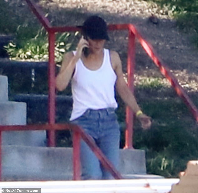 The Once Upon A Farm founder was on her cell phone