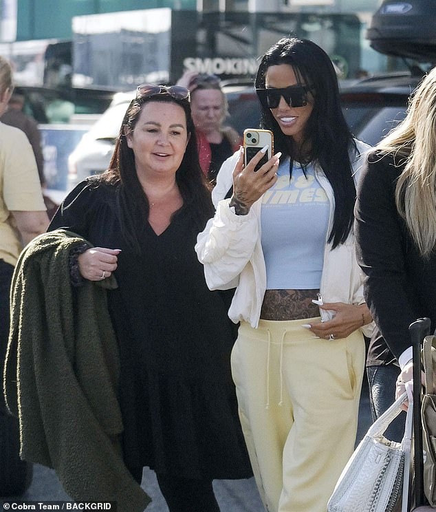 Lee previously shared dubious footage of a purported return to England with social media followers - prompting his furious ex-girlfriend to accuse him of lying