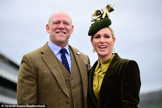 Mike Tindall and Zara Tindall looked glamorous as they showed up in complementary looks