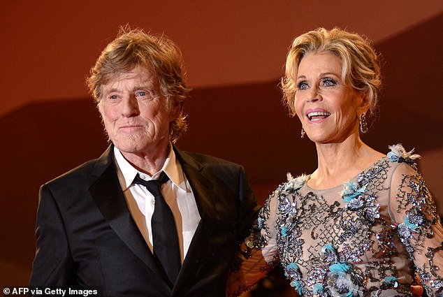 Redford and Fonda in 2017 during the 74th Venice Film Festival