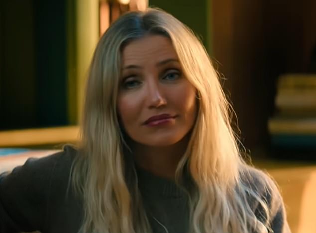 She was also listening to Reeves' character explain his downward spiral