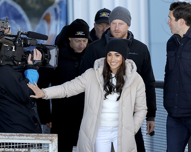 The Sussexes, pictured here in Vancourver ahead of the 2025 Invictus Games, insisted via a spokesperson they have co-operated with Netflix throughout
