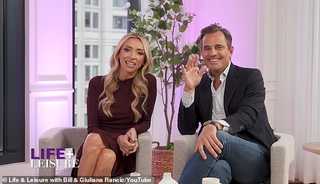 Giuliana's love of presenting hasn't waned, and she co-hosts Life + Leisure with her husband Bill, a feature series that airs online and on some lifetime networks