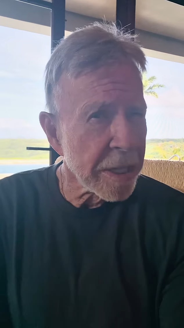 Legendary action star Chuck Norris has been admitted to a hospital in Hawaii following a sudden medical emergency; (pictured March 2026)