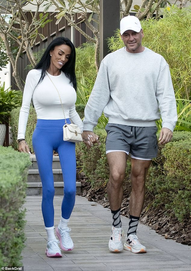 She returned to Dubai, despite the foreign office advising against all but essential travel to the region - and whispers Lee is banned from leaving the country