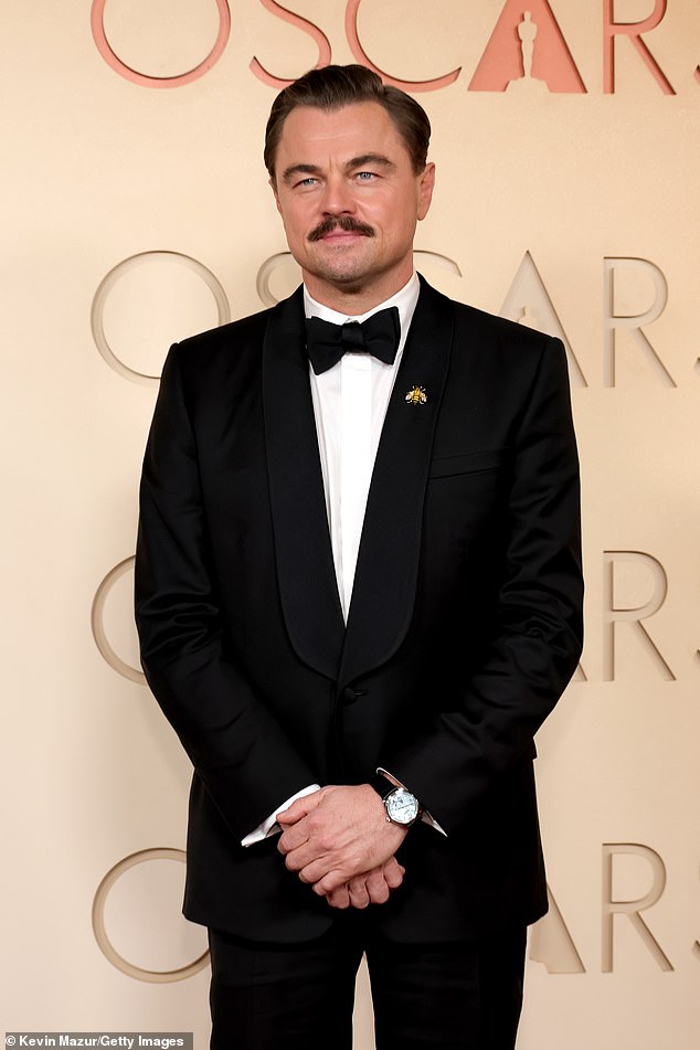 The McFly star appeared to take inspiration from Hollywood legend Leonardo DiCaprio , who also sported a new look at the Oscars last week