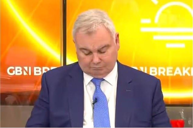 During the same show, the normally lucid Eamonn was virtually incoherent, as he struggled to question former cabinet minister Robert Jenrick in an interview