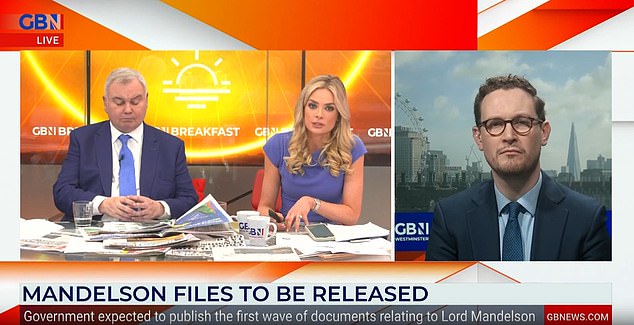 Eamonn Holmes appears to nod off live on air while co-host Ellie Costello speaks