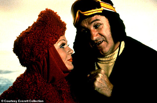 Perrine paid her respects to Hackman after his death at age 95