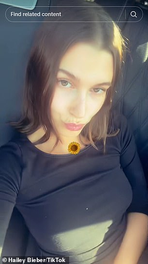 Baldwin also shared a TikTok video of herself lip-syncing a sped-up version of her husband Justin Bieber's 2025 song Yukon while in the backseat of an SUV without her seatbelt on