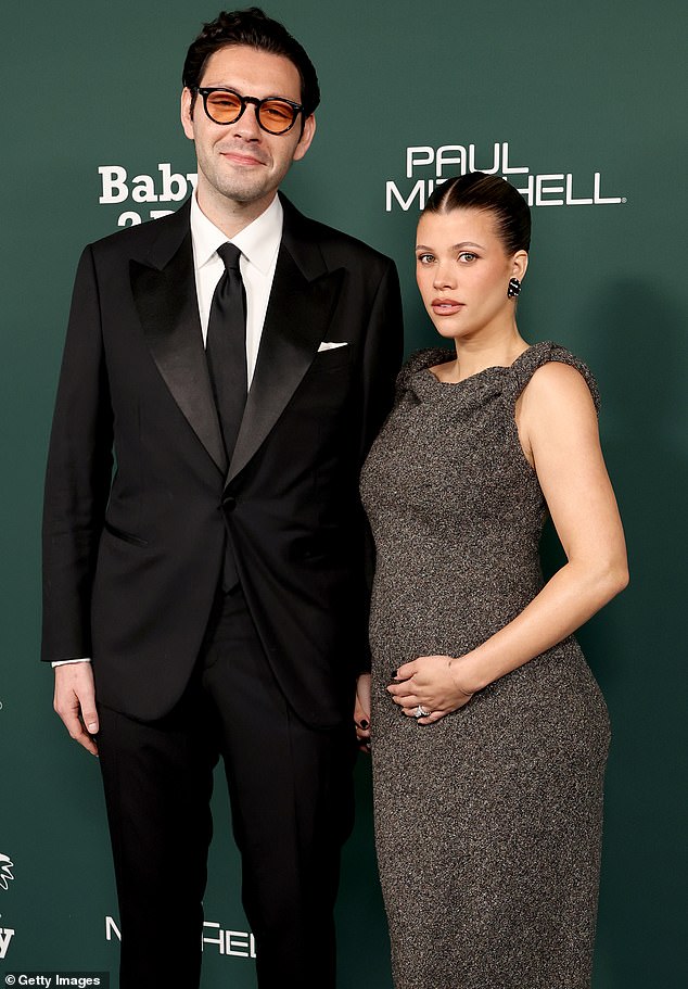 Richie seen with her husband at the 2025 Baby2Baby Gala in November in West Hollywood