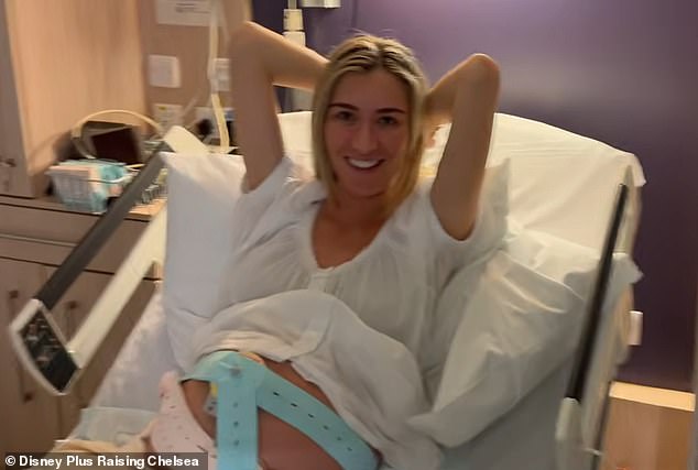 The trailer begins with an excited Jamie and Sophie on their way to the private maternity unit, The Lindo Wing at St Mary's Hospital