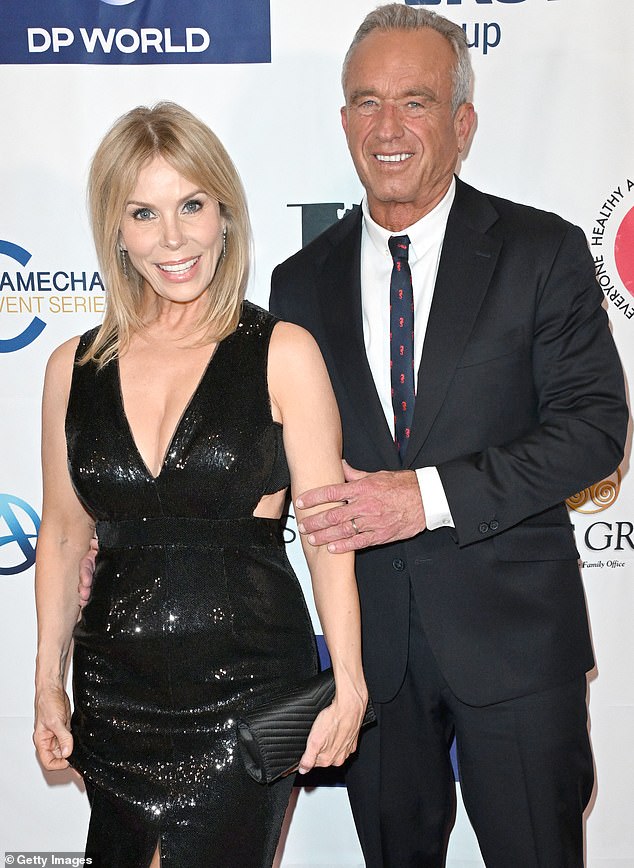 Cheryl Hines, 60, has broken silence on Chelsea Handler's claims that she and husband Robert F. Kennedy Jr . sold the comedian a 'toxic' home; seen in January in Palm Desert
