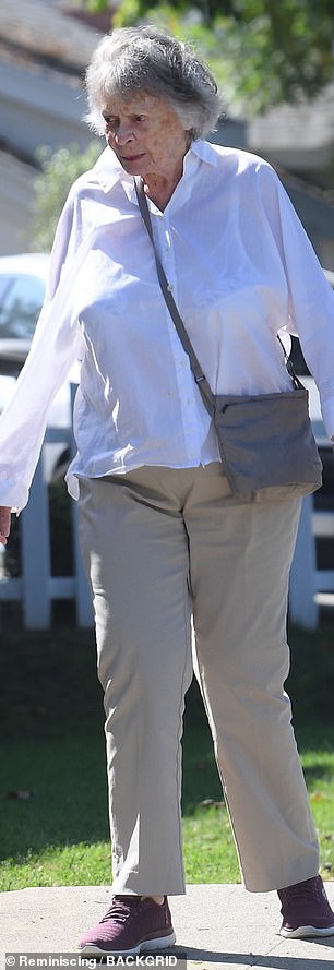 She was spotted running errands in Los Angeles on Wednesday