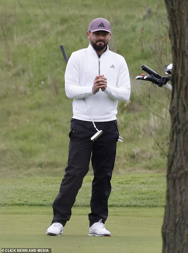 She said: 'Don't judge me, I think we were one of the first couples on my Instagram to do Dubai on the beach'