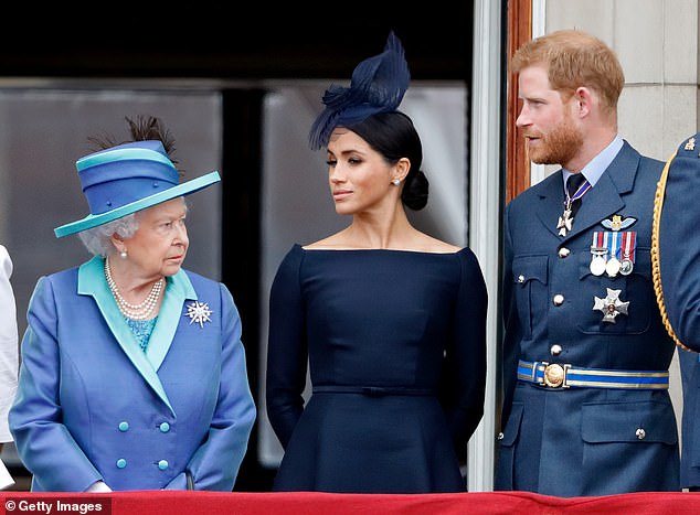 The Queen took a dim view of the Sussexes moving to California just before lockdown... she told a confidante: ‘And now Harry has opted out, and for what? To be a carer for Archie.’