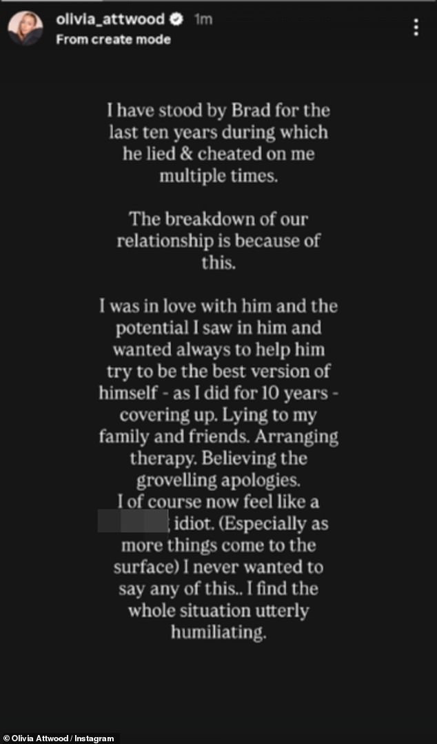 The 'humiliated' reality star, 34, took to Instagram on Tuesday to share an impassioned post after it was revealed she was never really married to the footballer, 31