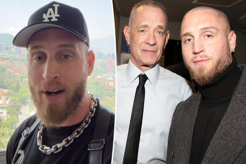 Tom Hanks' son Chet trapped in Colombia without US passport