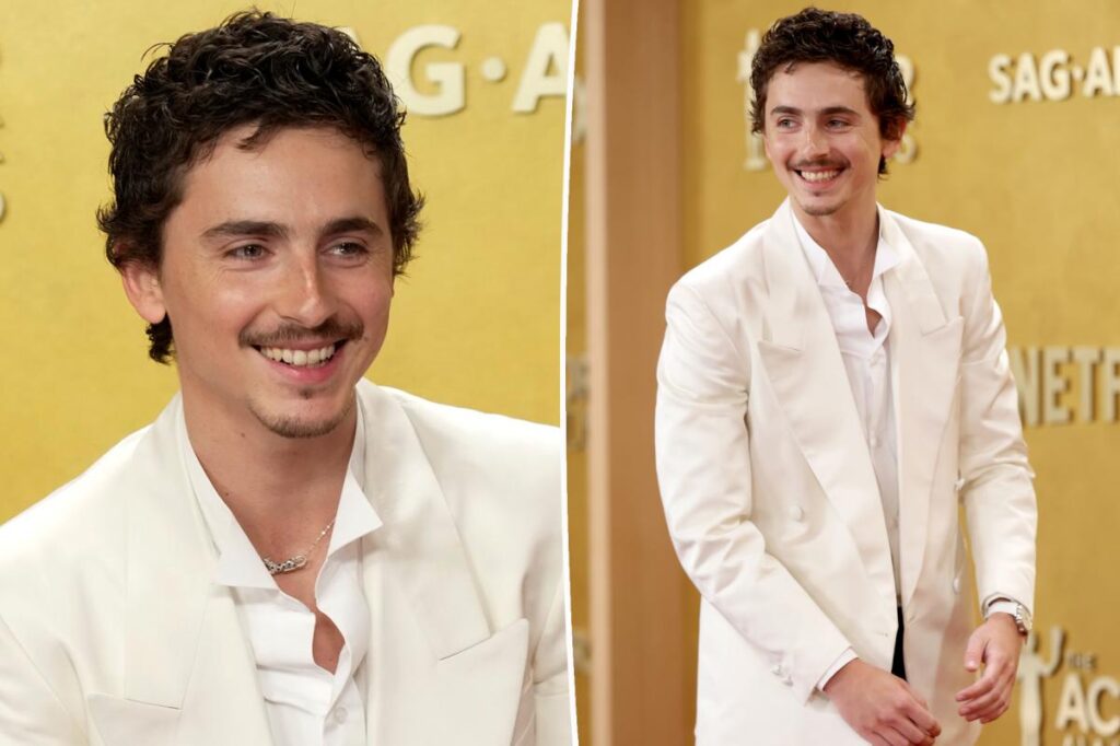 Timothée Chalamet wears Cartier on SAG Actor Awards 2026 red carpet without Kylie Jenner Timothée Chalamet wears Cartier on SAG Actor Awards 2026 red carpet without Kylie Jenner