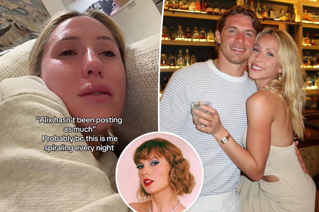 Alix Earle sobs over Taylor Swift song after seeing ex Braxton Berrios for first time since their breakup Alix Earle sobs over Taylor Swift song after seeing ex Braxton Berrios for first time since their breakup