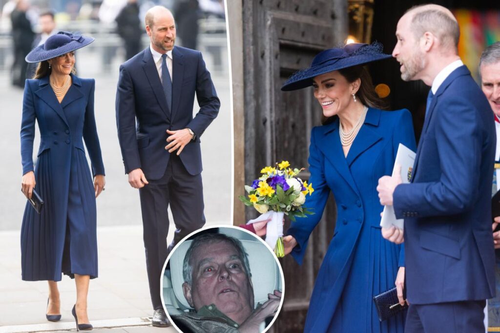 Kate Middleton, Prince William put on united front with King Charles after ex-Prince Andrew's arrest