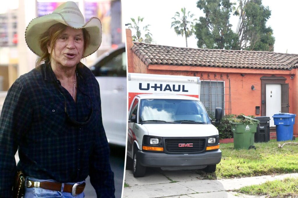 Mickey Rourke officially kicked out of LA home