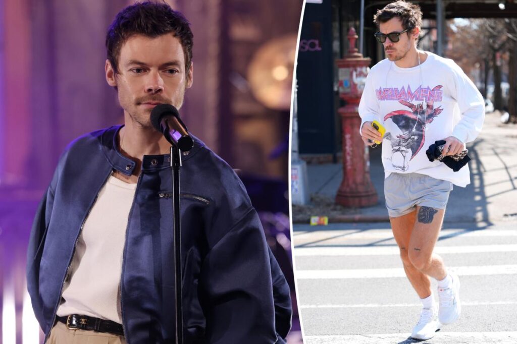 Harry Styles walks the 5-mile commute from Brooklyn to ‘Saturday Night Live’ rehearsals Harry Styles walks the 5-mile commute from Brooklyn to 'Saturday Night Live' rehearsals