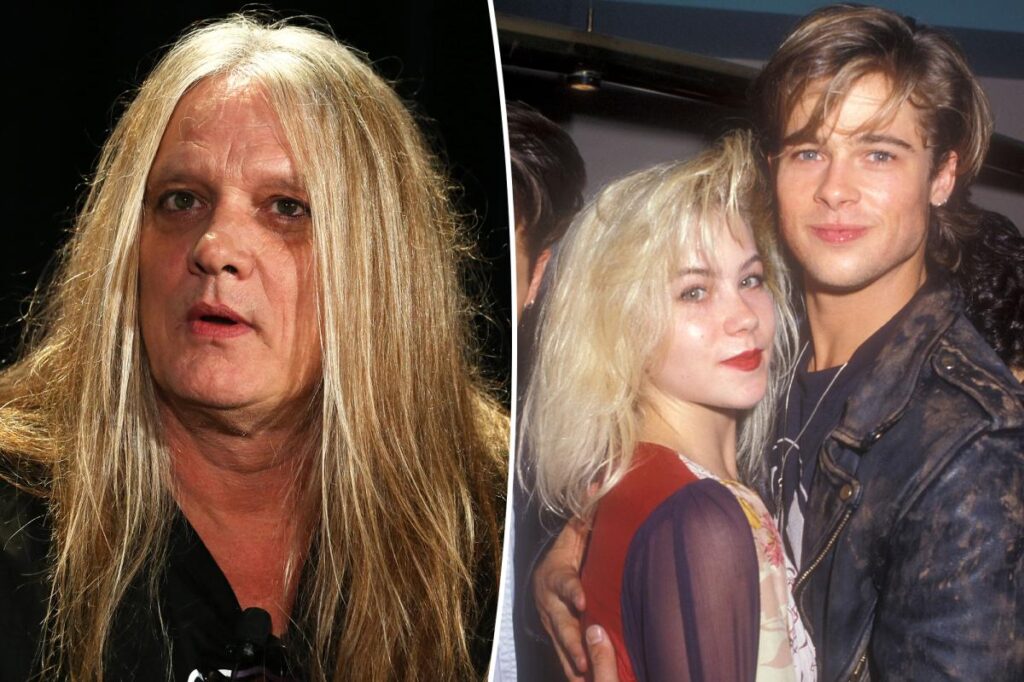 Sebastian Bach addresses Christina Applegate, Brad Pitt love triangle Sebastian Bach addresses Christina Applegate, Brad Pitt love triangle