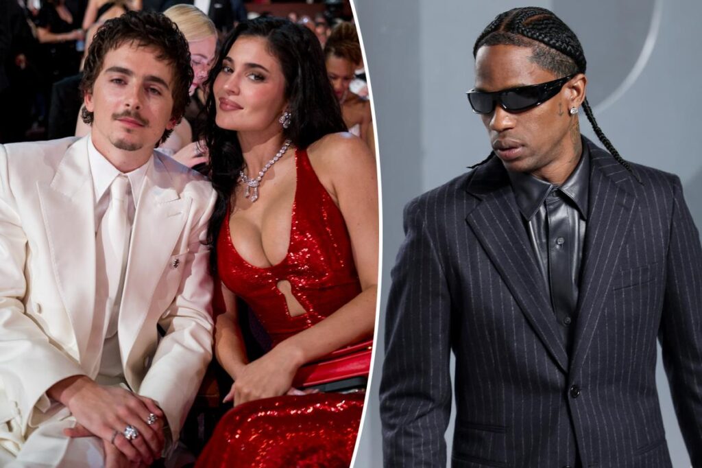 Travis Scott shades ex Kylie Jenner’s boyfriend, Timothée Chalamet, after Oscars 2026 loss Travis Scott shades ex Kylie Jenner's boyfriend, Timothée Chalamet, after Oscars 2026 loss