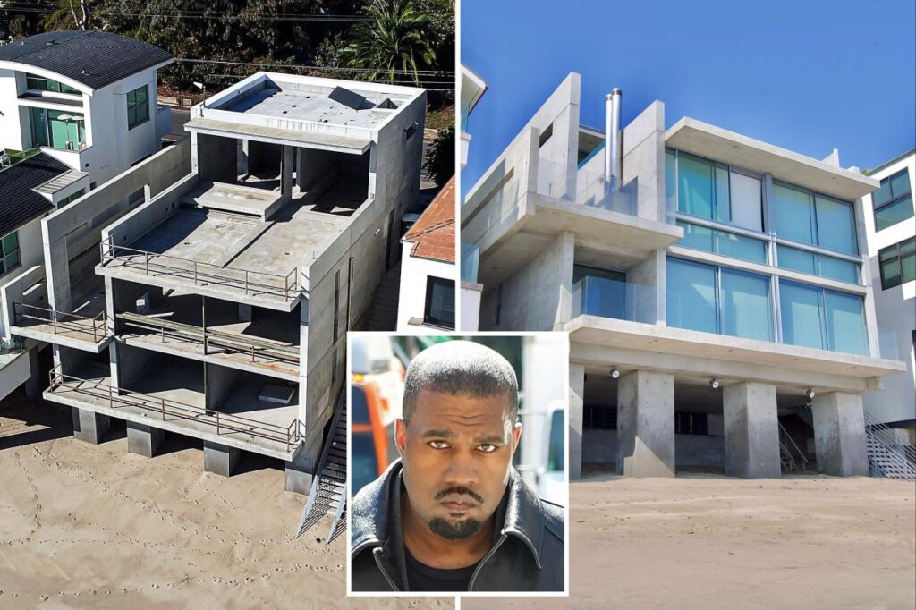 Kanye West's troubled Malibu mansion hitting the auction block