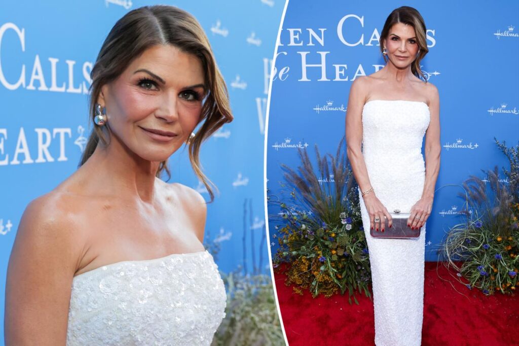 Lori Loughlin, 61, stuns with youthful look at 'When Calls the Heart' event
