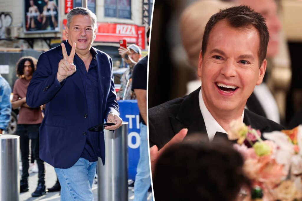 Netflix's Ted Sarandos seen lunching with HBO's Casey Bloys