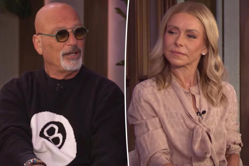 Howie Mandel snaps at Kelly Ripa in awkward on-camera moment Howie Mandel snaps at Kelly Ripa in awkward on-camera moment