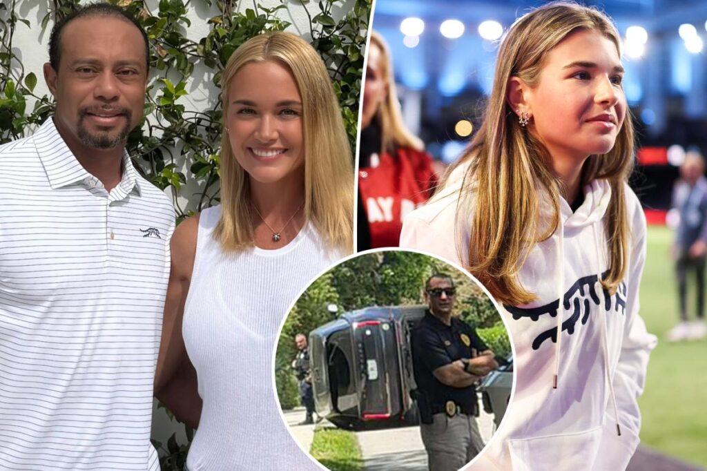 Tiger Woods’ girlfriend, Vanessa Trump, and daughters not involved in car crash: source Tiger Woods' girlfriend, Vanessa Trump, and daughters not involved in car crash: source