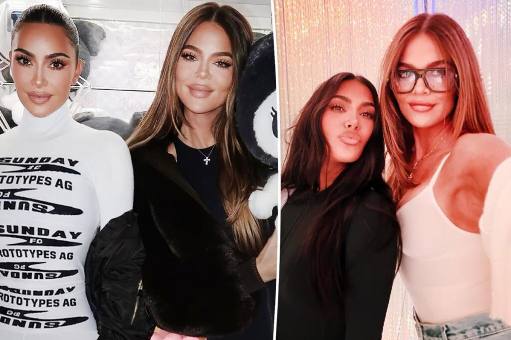 Kim Kardashian accused of heavily editing Khloé's face in photos from Japan trip