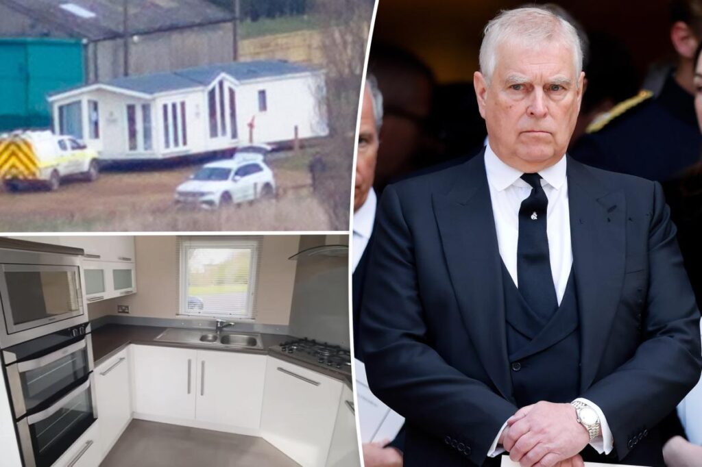 Inside ex-Prince Andrew's hand-me-down caravan after he was forced to move out of 30-room mansion in Windsor