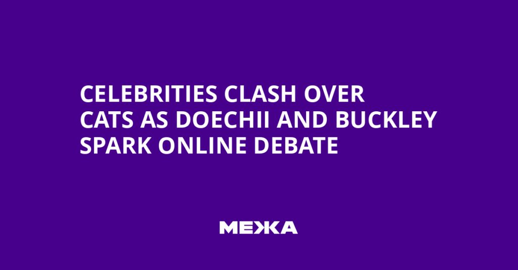 Celebrities clash over cats as Doechii and Buckley spark online debate | Ukraine news